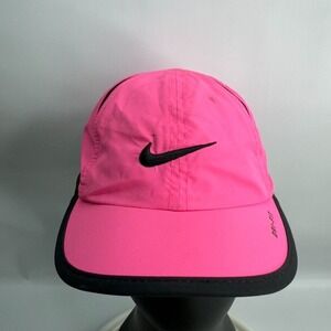 Nike Hat Cap Strap Back Pink Dri‎ Fit 4/6x Pickleball Volleyball Tennis Youth